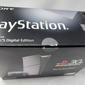 Play Station 5 Digital 30th Anniversary Limited Edition New But Broken Seal
